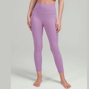 Lululemon Align High Rise Pant Wisteria Purple Leggings Nwt